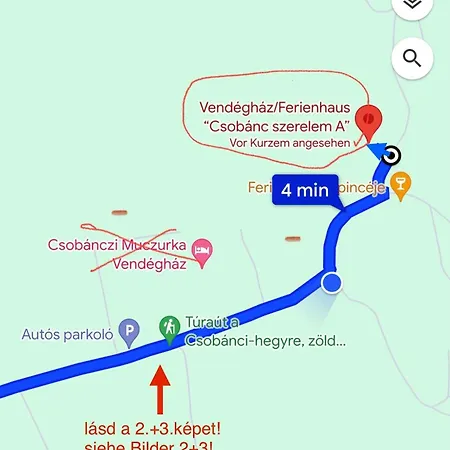 Casa vacanze Csobánc Szerelem-nemzeti Park-önalló Ház - Klimatizált *