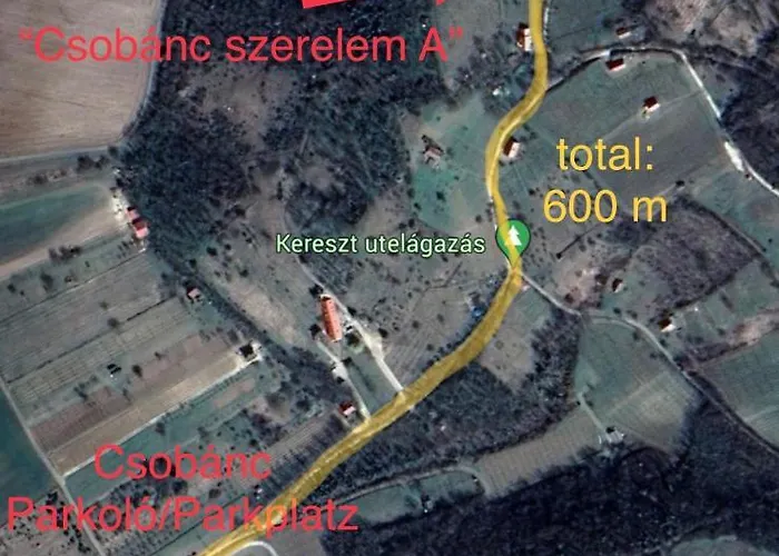 度假居 Csobanc Szerelem-nemzeti Park-oenallo Haz - Klimatizalt *